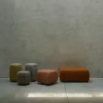 Elegantes Luxy Sofa im Muscheldesign - Sea Shell 6 in modernem Stil.