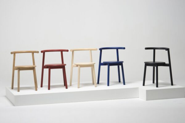 Moderner Mattiazzi MC5 Solo Holzstuhl mit minimalistischem Design