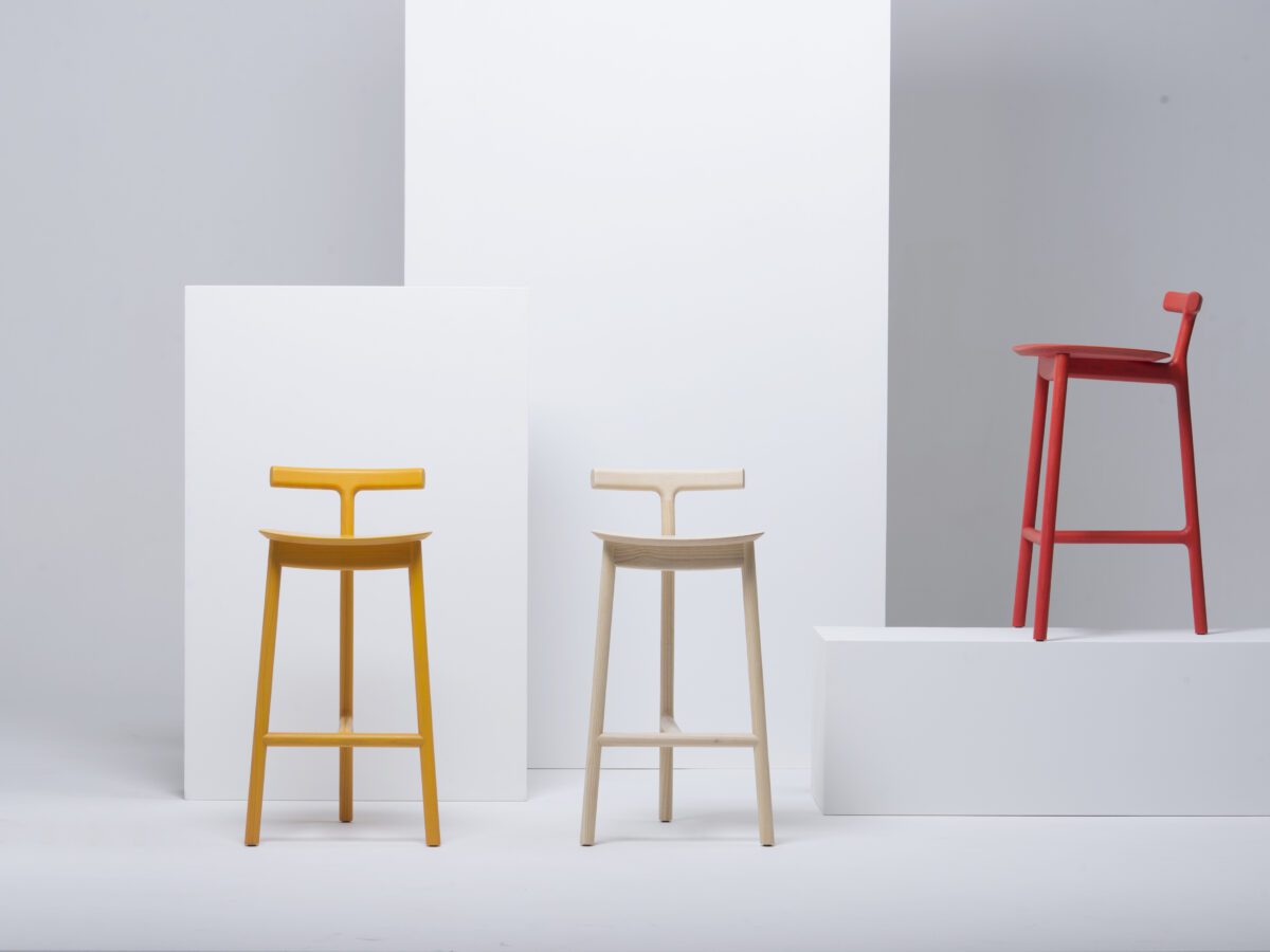 Eleganter Mattiazzo MC7 Radice Barhocker mit modernem Design und hochwertiger Verarbeitung