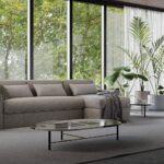 Elegantes Schlafsofa Jarreau mit modernem Design und hochwertiger Verarbeitung von Milano Bedding.