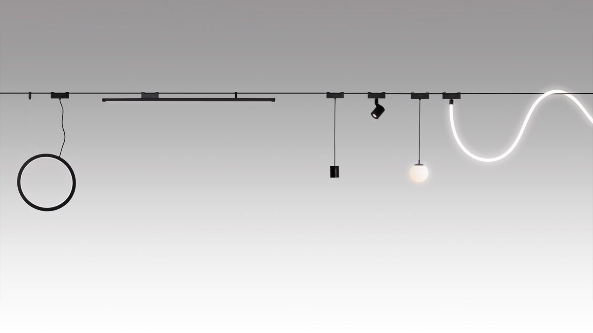 Artemide Funivia 5 Seilsystem - flexible LED-Pendelleuchte für moderne Wohn- und Arbeitsräume.