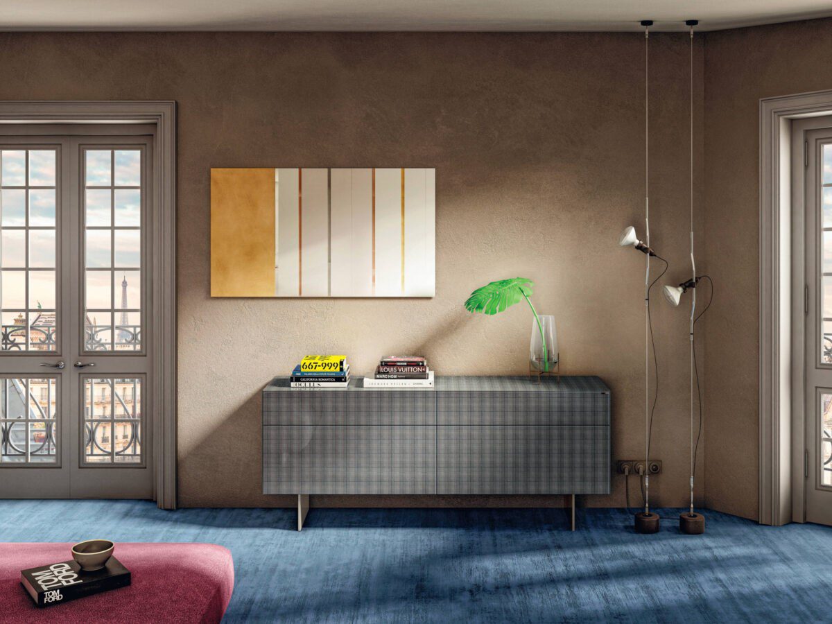 Elegante Lago Materia 9 Kommode aus Italien für moderne Wohnräume