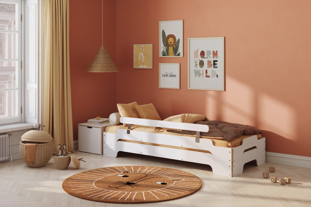 Stapelliege von Mueller Möbel - moderne, platzsparende Lösung für flexibles Wohnen.