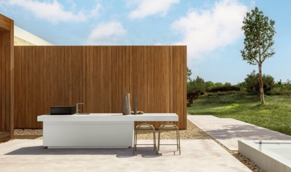 Elegante Talenti Tikal 26 Außenküche für luxuriöse Gartengestaltung mit modernem Design.