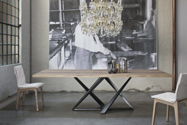 Eleganter Bontempi Millennium Esstisch aus Italien für moderne Esszimmer