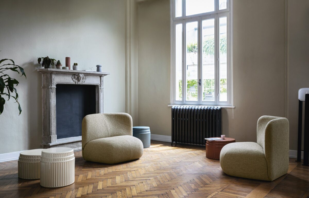 Moderner Botera 2 Sessel von Miniforms mit elegantem Design und hochwertiger Verarbeitung.