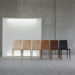 Moderner Crassevig Anna 6 Stuhl mit elegantem Design für Esszimmer und Büro.