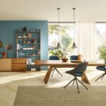 Moderner Esstisch Pan 3 von Anrei mit eleganter Holzoptik für stilvolles Wohnen.