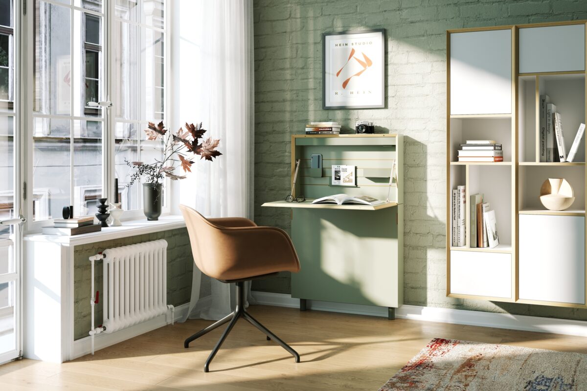 Minimalistischer Flatmate 9 Schreibtisch von Müller Möbel für modernes Home-Office.