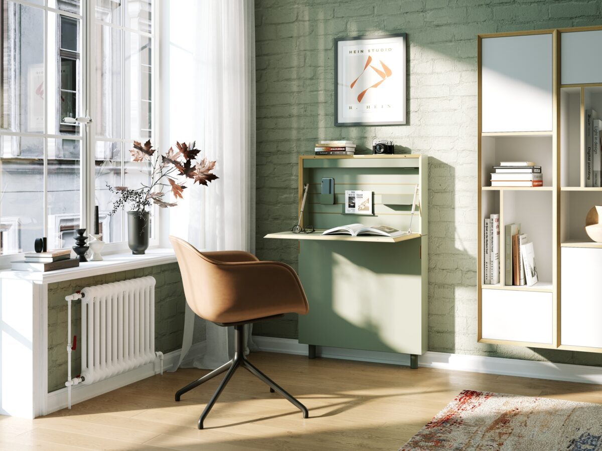 Minimalistischer Flatmate 9 Schreibtisch von Müller Möbel für modernes Home-Office.