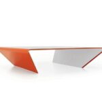 Moderner Glas-Couchtisch Rubino von Sovet Italia mit elegantem Design.