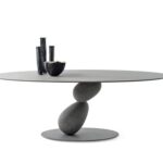 Eleganter Matera 3 Esstisch von Mogg aus Italien mit modernem Design.