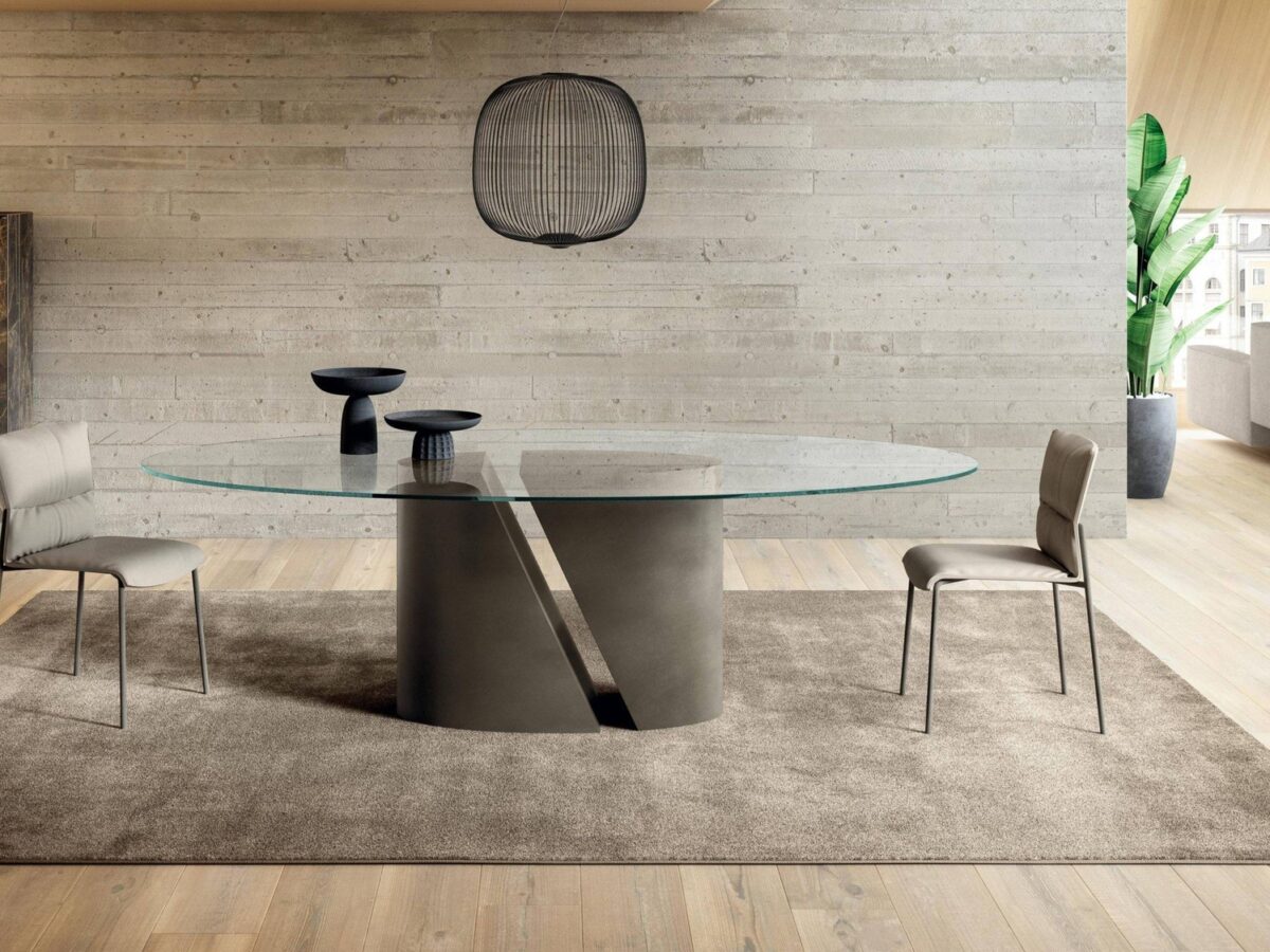 Eleganter Lago Wadi 3 Designtisch für moderne, stilvolle Wohnräume mit zeitloser Formgebung.