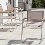 Moderner Outdoor-Stuhl Swing 6 von Fischer Möbel für Terrasse und Garten.