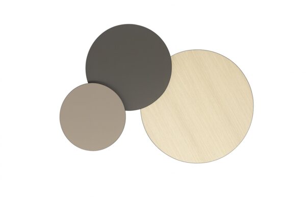 Moderner Treku Gau Couchtisch in Holz, 150x100 cm große Tischplatte