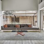 Elegantes Dakota 12 Sofa mit modernem italienischem Design von Bontempi Casa.