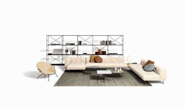 Modernes De Padova Erei 4 Designer-Sofa in elegantem Design für stilvolle Wohnräume.