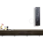 Modernes De Padova SC 16 Sideboard mit vier Türen in elegantem Design.