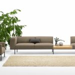 Elegantes Escalas Sofa von Inclass für moderne Büros und Loungebereiche.