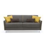 Modernes Lecomfort Schlafsofa Tahiti 1 in elegantem Design für komfortables Wohnen und Schlafen.