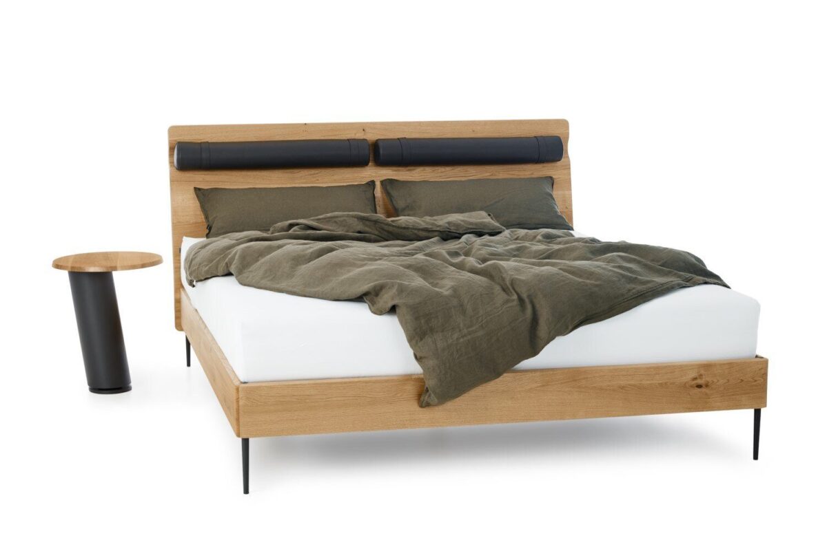 Modernes Nesuto Bett von Rodam mit elegantem Design für optimalen Schlafkomfort.