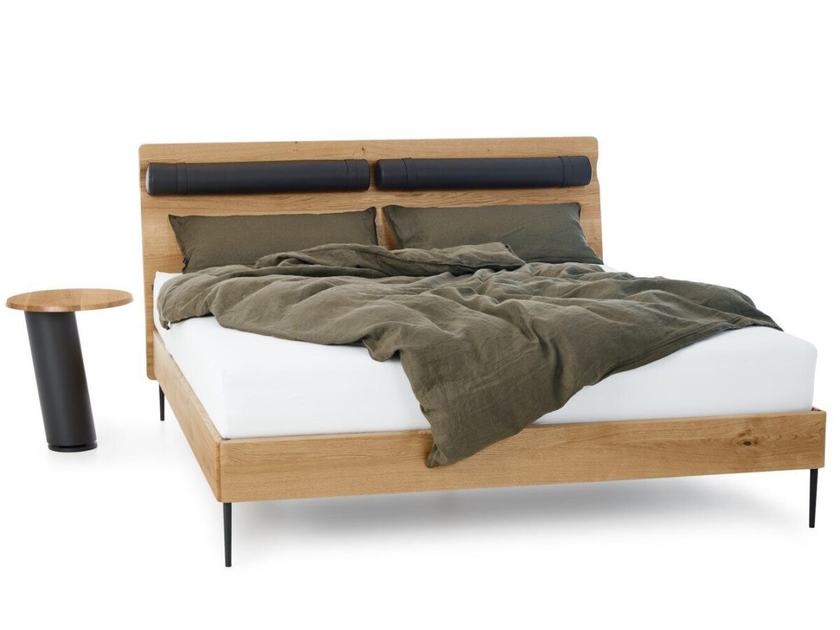 Modernes Nesuto Bett von Rodam mit elegantem Design für optimalen Schlafkomfort.
