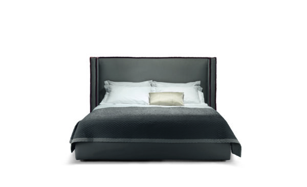 Modernes Pillopipe Polsterbett mit elegantem Design von Casamilano für stilvolle Schlafzimmer.