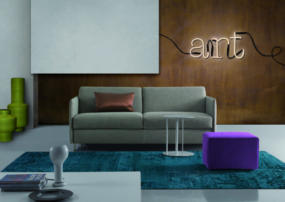 Modernes POL 74 Schlafsofa mit hochwertiger Polsterung und praktischer Schlaffunktion für maximalen Komfort.