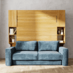 Schrankbett mit Sofa - clevere 2-in-1 Lösung für kleine Wohnungen und Gästezimmer.