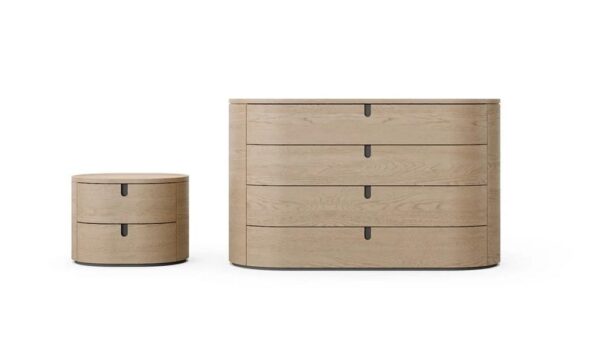 Moderne Vesta Kommode von Novamobili mit eleganten Schubladen für stilvolle Wohnräume.