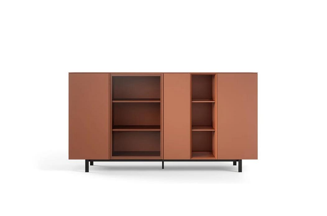 Moderne Kommode Box 18 von Novamobili mit eleganten Schubladen für stilvolle Schlafzimmer.