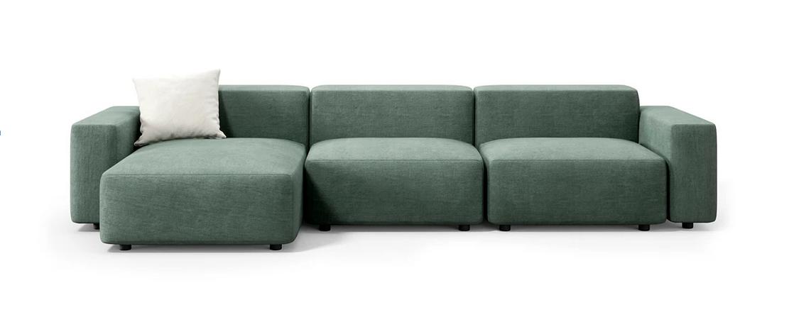 Modernes Sofa Avenue 5 von Novamobili mit elegantem Design und hochwertiger Polsterung.