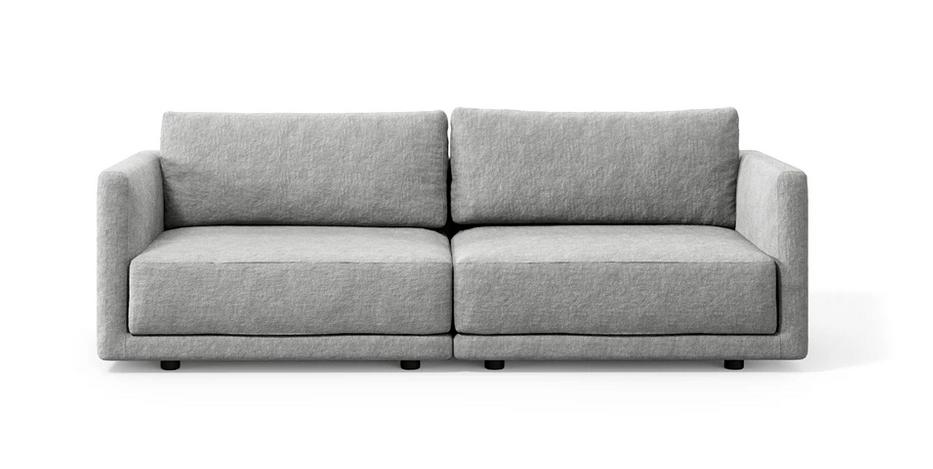 Modernes 3-Sitzer Sofa Mac von Novamobili in elegantem Design für zeitgemäße Wohnräume.