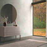 Moderne Kommode Aqua von Olivieri mit elegantem Design für stilvolle Schlafzimmer.