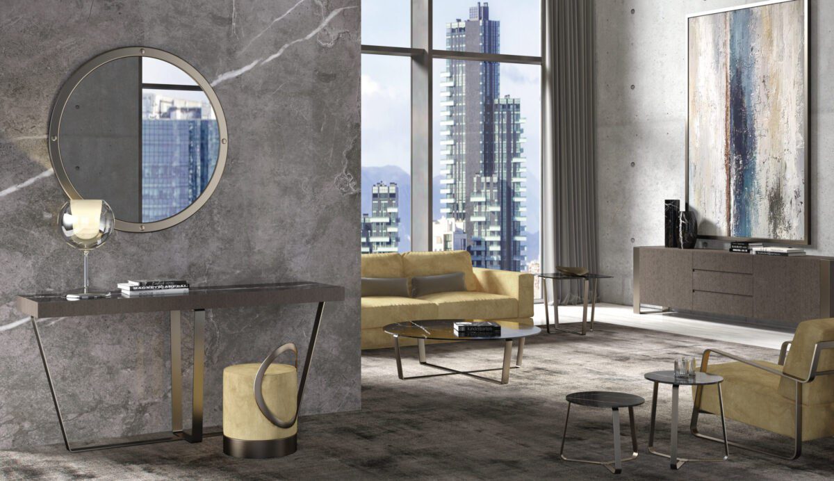 Moderner Sushi 8 Couchtisch von Orsenigo mit elegantem Design für stilvolle Wohnzimmer.