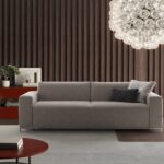 Modernes POL 74 Schlafsofa Kos 5 in elegantem Design mit praktischer Schlaffunktion.