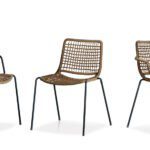Eleganter Egao Stuhl von Potocco mit modernem italienischem Design für stilvolle Einrichtung.