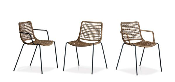 Eleganter Egao Stuhl von Potocco mit modernem italienischem Design für stilvolle Einrichtung.