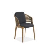 Moderner Velis Stuhl von Potocco mit schlankem Design für Büro und Wohnbereich.