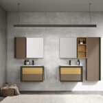Modernes Doge Waschtischprogramm mit elegantem Design von Pozzebon für stilvolle Badezimmer.