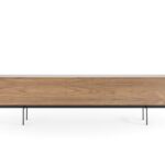 Moderne Punt Malmö Kommode mit zwei Schubladen in minimalistischem Design