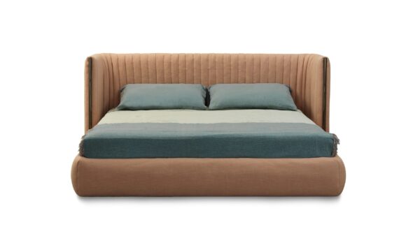 Modernes Metis Design-Bett von Saba Italia für stilvolle Schlafzimmer.