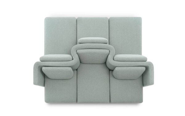 Elegantes Gala Sofa von Saba Italia mit modernem italienischem Design und hochwertiger Polsterung.
