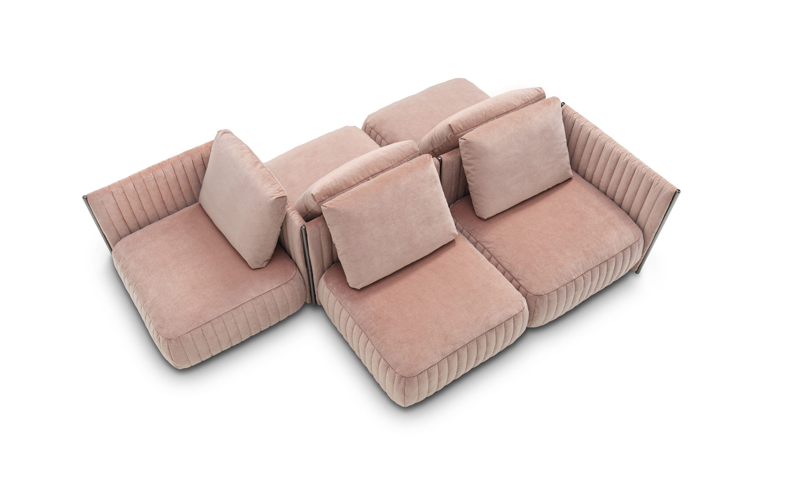 Modernes Saba Italia Metis Sofa in elegantem Design für stilvolle Wohnräume.