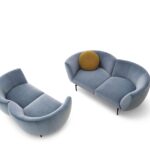 Elegantes Rendevous Sofa von Saba Italia in modernem italienischen Design