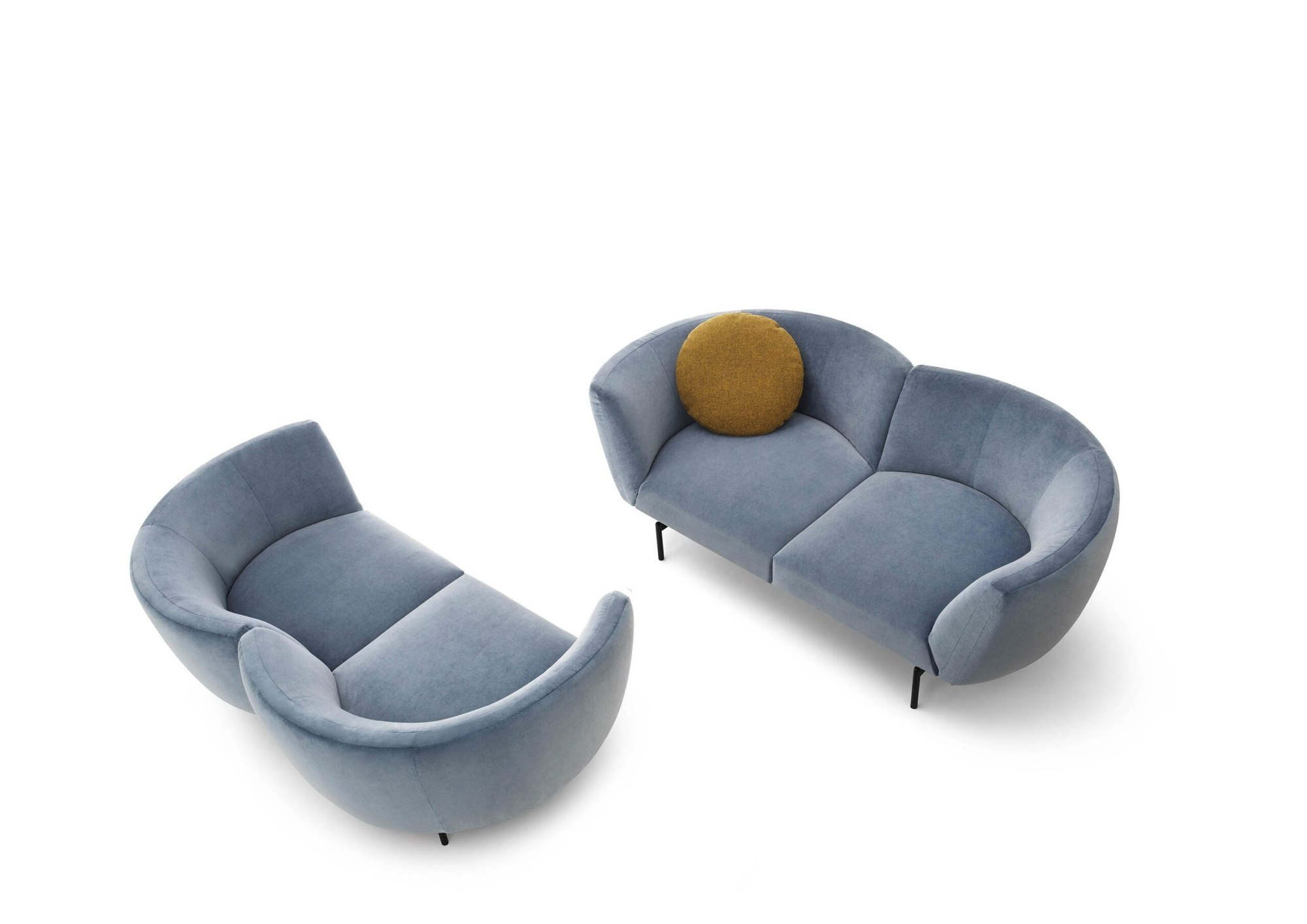 Elegantes Rendevous Sofa von Saba Italia in modernem italienischen Design
