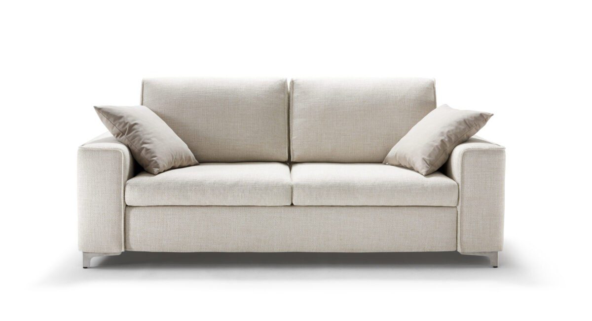 Modernes Signet Orlando Schlafsofa mit praktischer Schlaffunktion für Wohnzimmer