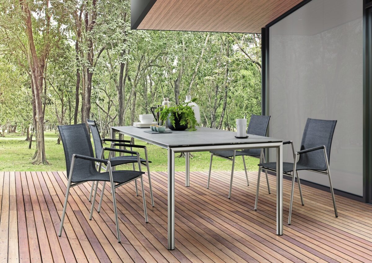 Moderner Sit Mobilia Olympia Esstisch mit elegantem Design für stilvolles Wohnen.