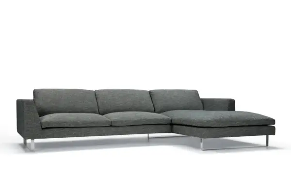 Modernes Tokyo Sofa von Sits in elegantem Grau für stilvolles Wohnambiente