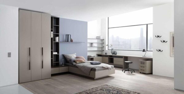 Stilvolle Apartment-Einrichtung mit modernen Möbeln von Sudbrock für kompakte Wohnräume.